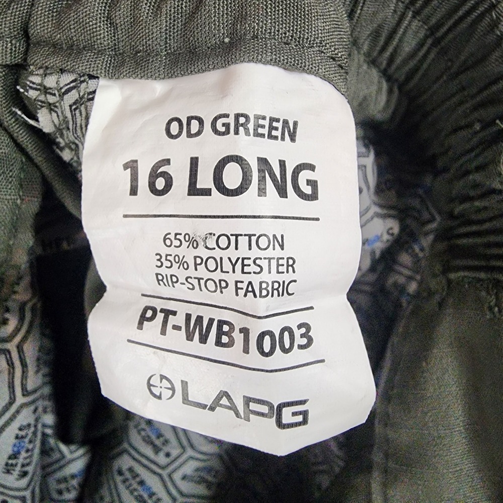LA Police Gear Pants Womens 16 Long OD Green Ripstop Operator Tatcical Wear - Picture 9 of 13